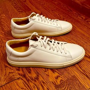 Oliver Cabell Low 1—Offwhite (white leather, offwhite soles) size 10 US (42 EU)